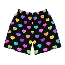 Load image into Gallery viewer, Hashy VDay After Dark Men's Recycled Athletic Shorts