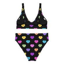 Load image into Gallery viewer, Hashy VDay After Dark Recycled high-waisted bikini