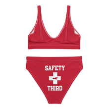 Load image into Gallery viewer, Safety Third Recycled high-waisted bikini