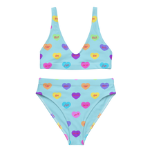 Load image into Gallery viewer, Hashy VDay Recycled high-waisted bikini