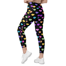 Load image into Gallery viewer, Hashy VDay After Dark Leggings with pockets