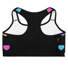Load image into Gallery viewer, Hashy VDay After Dark Sports bra