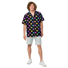 Load image into Gallery viewer, Hashy VDay After Dark Unisex button shirt