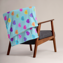 Load image into Gallery viewer, Hashy VDay Throw Blanket