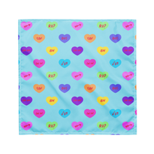 Load image into Gallery viewer, Hash Candy Hearts All-over print bandana