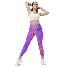Load image into Gallery viewer, Rainbow ON ON Leopard Leggings with pockets