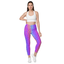 Load image into Gallery viewer, Rainbow ON ON Leopard Leggings with pockets