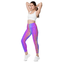 Load image into Gallery viewer, Rainbow ON ON Leopard Leggings with pockets