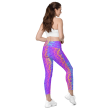 Load image into Gallery viewer, Rainbow ON ON Leopard Leggings with pockets