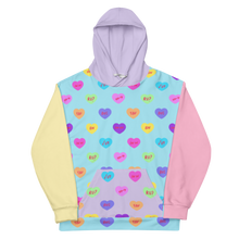 Load image into Gallery viewer, Hash Candy Hearts Unisex Hoodie