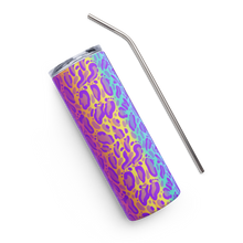 Load image into Gallery viewer, Rainbow ON ON Leopard Stainless steel tumbler