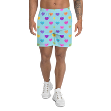 Load image into Gallery viewer, Hashy VDay Men&#39;s Recycled Athletic Shorts
