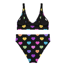 Load image into Gallery viewer, Hashy VDay After Dark Recycled high-waisted bikini
