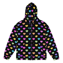 Load image into Gallery viewer, Hashy VDay After Dark Unisex zip hoodie
