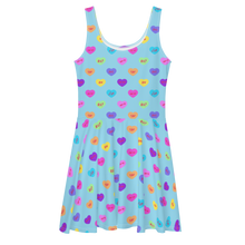 Load image into Gallery viewer, Hashy VDay Skater Dress
