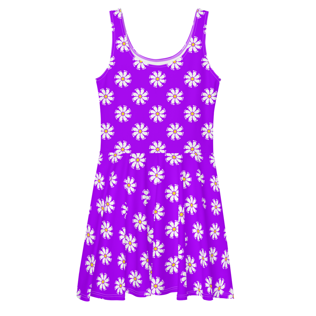 Flour Child Purple Skater Dress