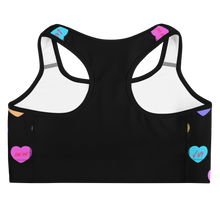 Load image into Gallery viewer, Hashy VDay After Dark Sports bra
