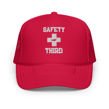 Load image into Gallery viewer, Safety Third Foam trucker hat
