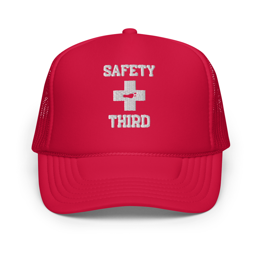 Safety Third Foam trucker hat