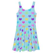 Load image into Gallery viewer, Candy Hearts Skater Dress
