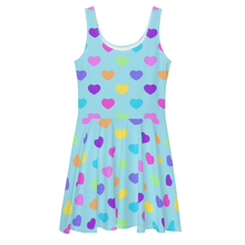 Load image into Gallery viewer, Candy Hearts Skater Dress
